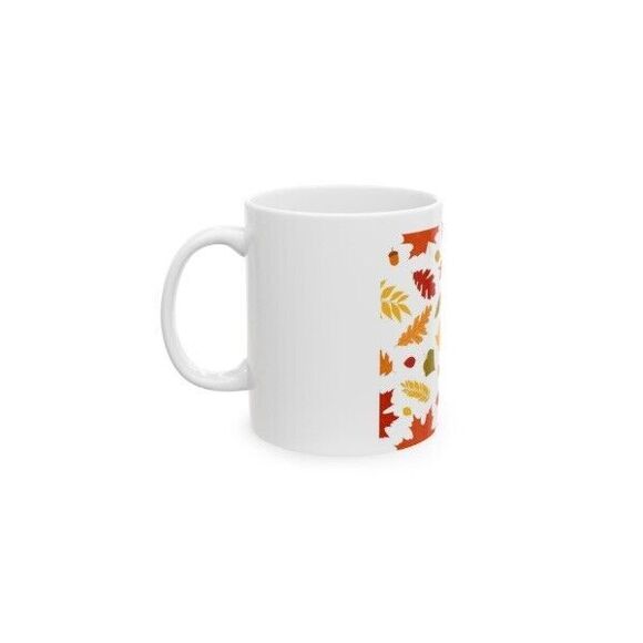 Leaves Mug (fall Mugs) - Picture 2 of 3